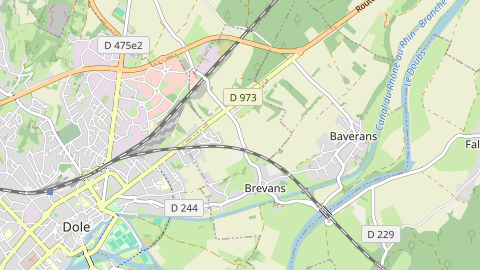 Carte de localisation de l'évènement