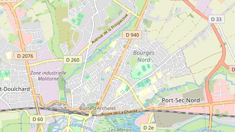 Carte de localisation de l'évènement