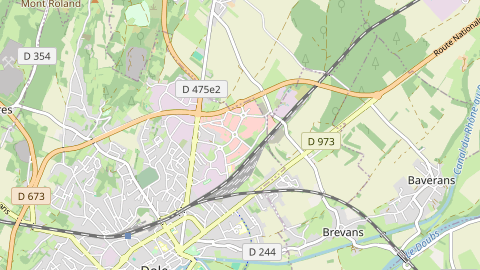Carte de localisation de l'évènement