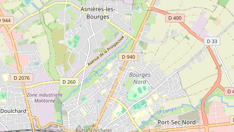 Carte de localisation de l'évènement