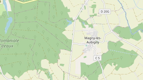 Carte de localisation de l'évènement