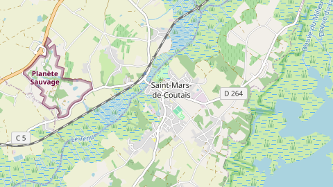 Carte de localisation de l'évènement