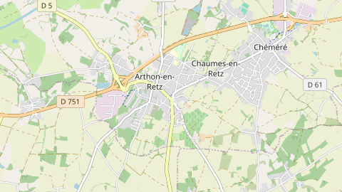 Carte de localisation de l'évènement