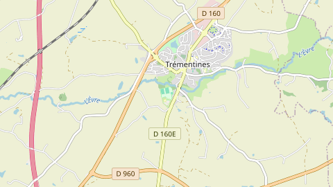 Carte de localisation de l'évènement