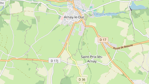 Carte de localisation de l'évènement