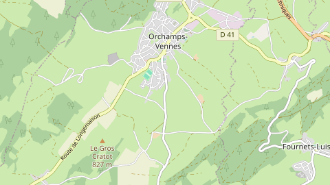 Carte de localisation de l'évènement