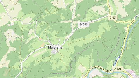 Carte de localisation de l'évènement