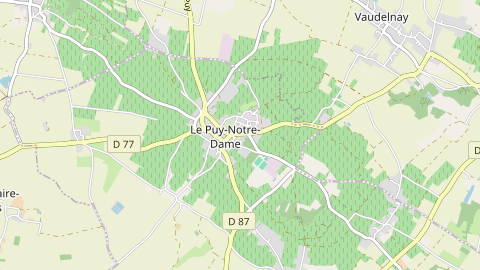 Carte de localisation de l'évènement