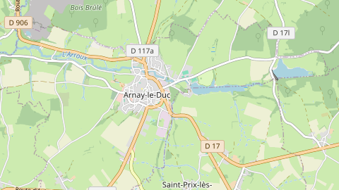 Carte de localisation de l'évènement