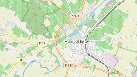 Carte de localisation de l'évènement