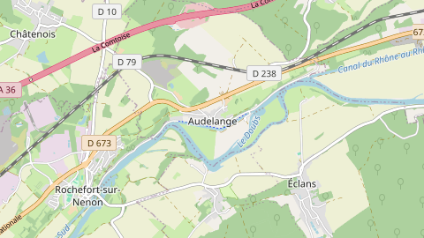 Carte de localisation de l'évènement