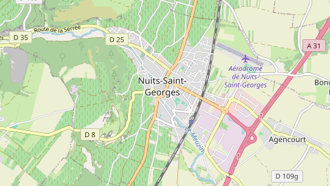 Carte de localisation de l'évènement