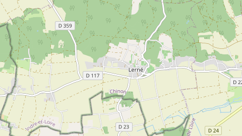 Carte de localisation de l'évènement