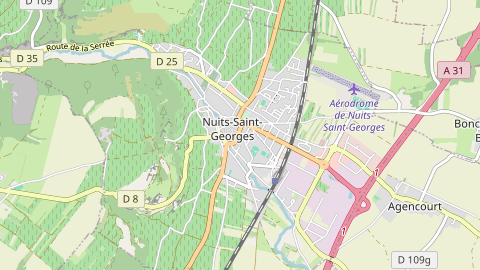 Carte de localisation de l'évènement