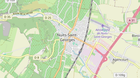 Carte de localisation de l'évènement
