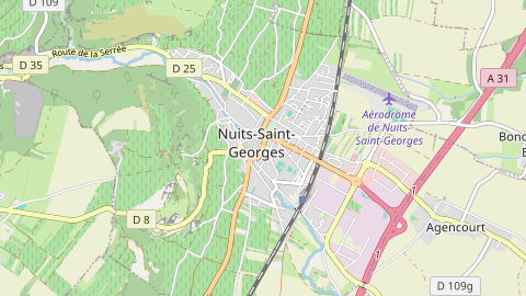 Carte de localisation de l'évènement