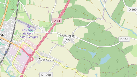 Carte de localisation de l'évènement