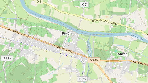 Carte de localisation de l'évènement