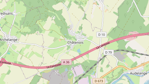 Carte de localisation de l'évènement