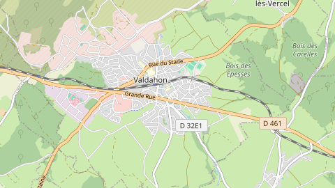 Carte de localisation de l'évènement