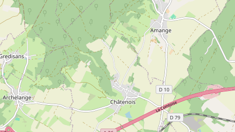 Carte de localisation de l'évènement