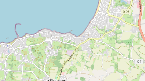 Carte de localisation de l'évènement