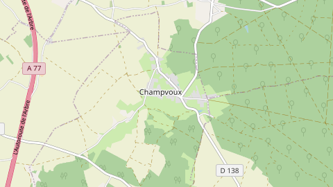 Carte de localisation de l'évènement