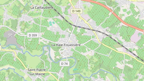 Carte de localisation de l'évènement