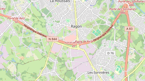 Carte de localisation de l'évènement