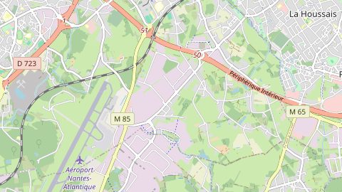 Carte de localisation de l'évènement