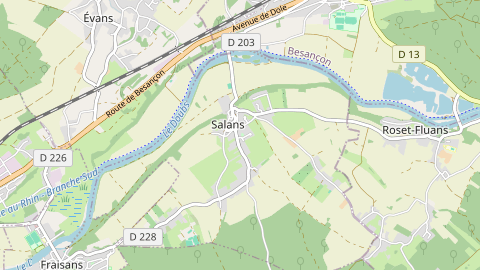 Carte de localisation de l'évènement