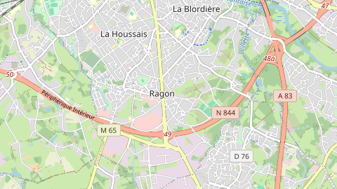 Carte de localisation de l'évènement