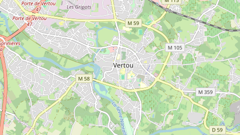 Carte de localisation de l'évènement