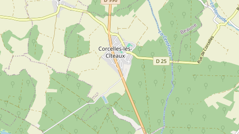 Carte de localisation de l'évènement