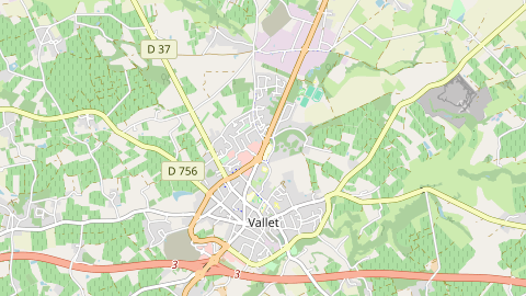 Carte de localisation de l'évènement