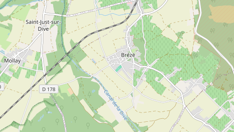 Carte de localisation de l'évènement