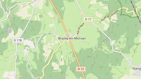 Carte de localisation de l'évènement