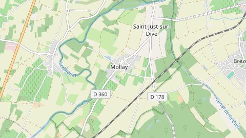 Carte de localisation de l'évènement