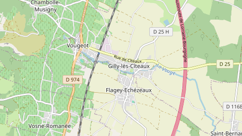 Carte de localisation de l'évènement