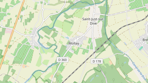 Carte de localisation de l'évènement