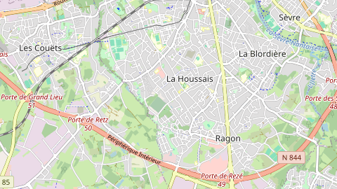 Carte de localisation de l'évènement