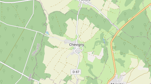 Carte de localisation de l'évènement