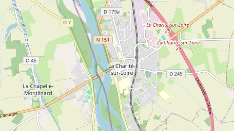 Carte de localisation de l'évènement