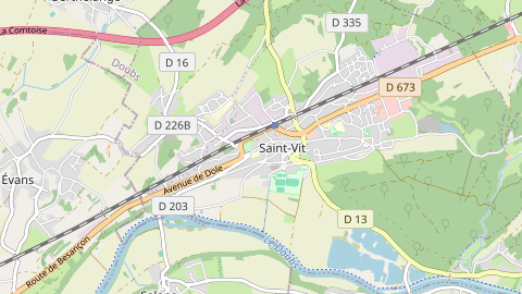 Carte de localisation de l'évènement