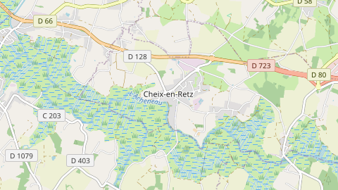 Carte de localisation de l'évènement