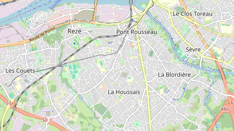 Carte de localisation de l'évènement