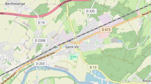 Carte de localisation de l'évènement