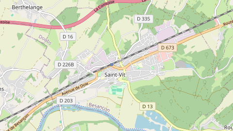 Carte de localisation de l'évènement