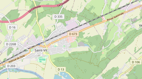 Carte de localisation de l'évènement