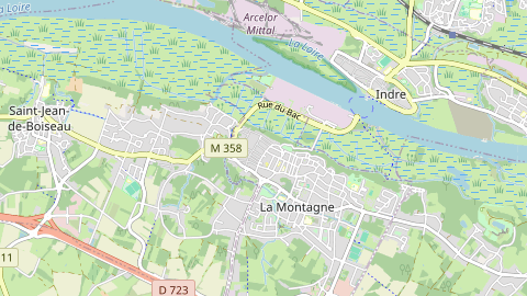 Carte de localisation de l'évènement